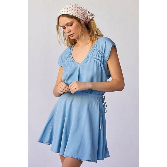 NWT FREE PEOPLE ZAZA BODYSUIT SKIRT SET - Picture 3 of 4